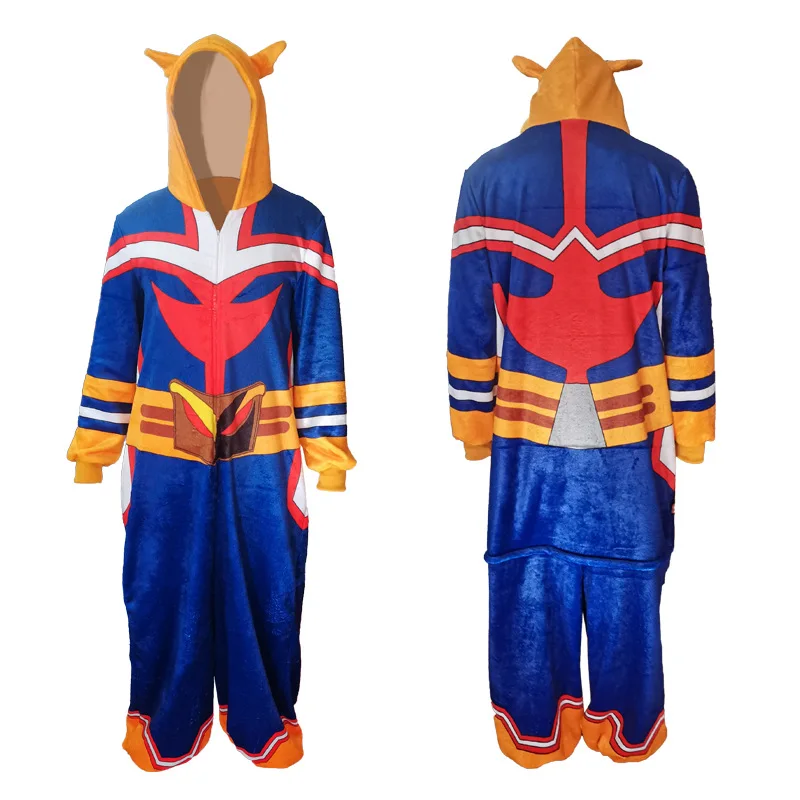 Bathrobe - 私のヒーローアカデミアコスプレ衣装漫画コスプレパジャマオルメットバスローブcos服ハロウィンワンピース全身タイツジャンプスーツ