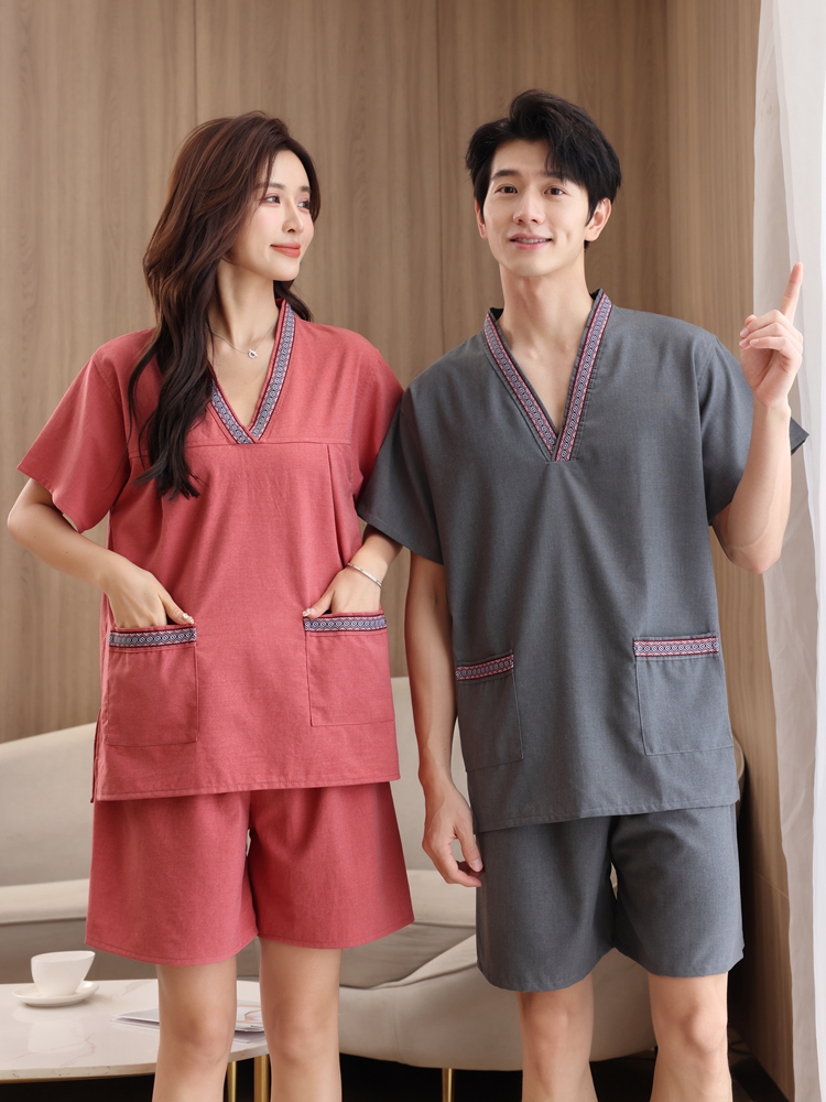 長袖水着男性と女性用サウナ服温泉スパマッサージユニフォーム大 - Foot Spa のレビューと価格