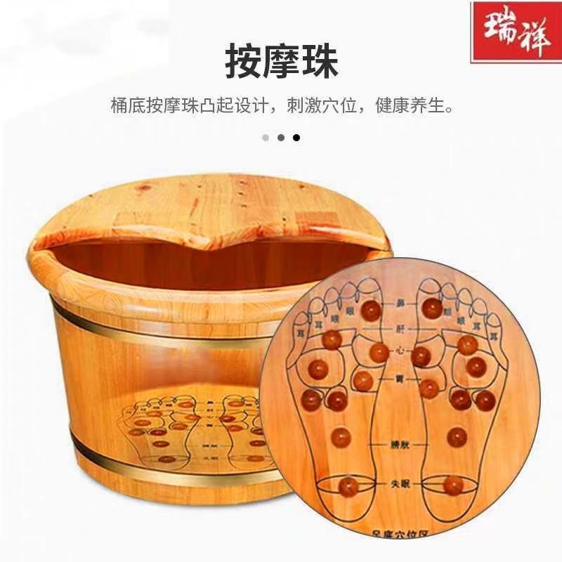 杉材製足湯バケツ、マッサージフットバス、高さ26cmの断熱木 - Foot Spa のレビューと価格