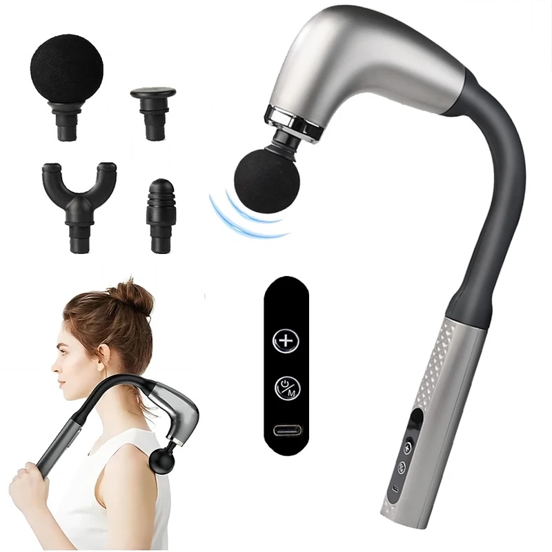 スマート電動マッサージガン、ハンディ式深層筋肉マッサージャー - Massage Gun のレビューと価格