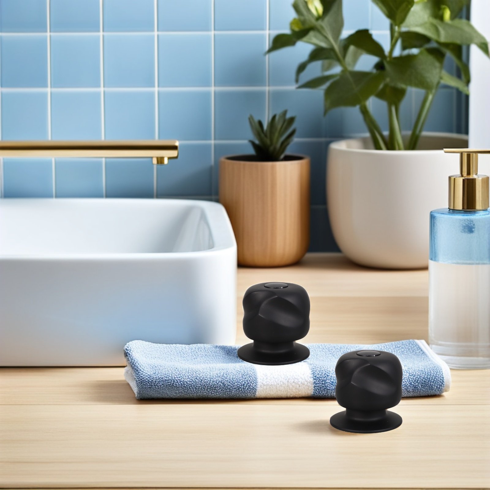 【2個入り】亜鉛合金製シャワー水栓用ノブ、浴室用バスタブシャ - Hot Tub のレビューと価格