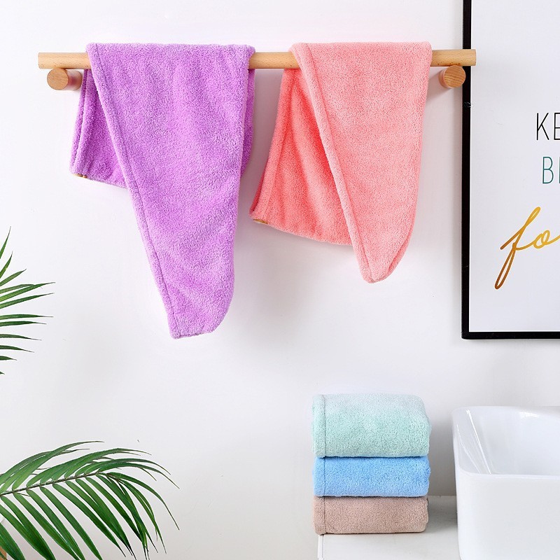 女性用、長髪用、速乾性ヘアタオル、柔らかいマイクロファイバー - Spa Towel のレビューと価格