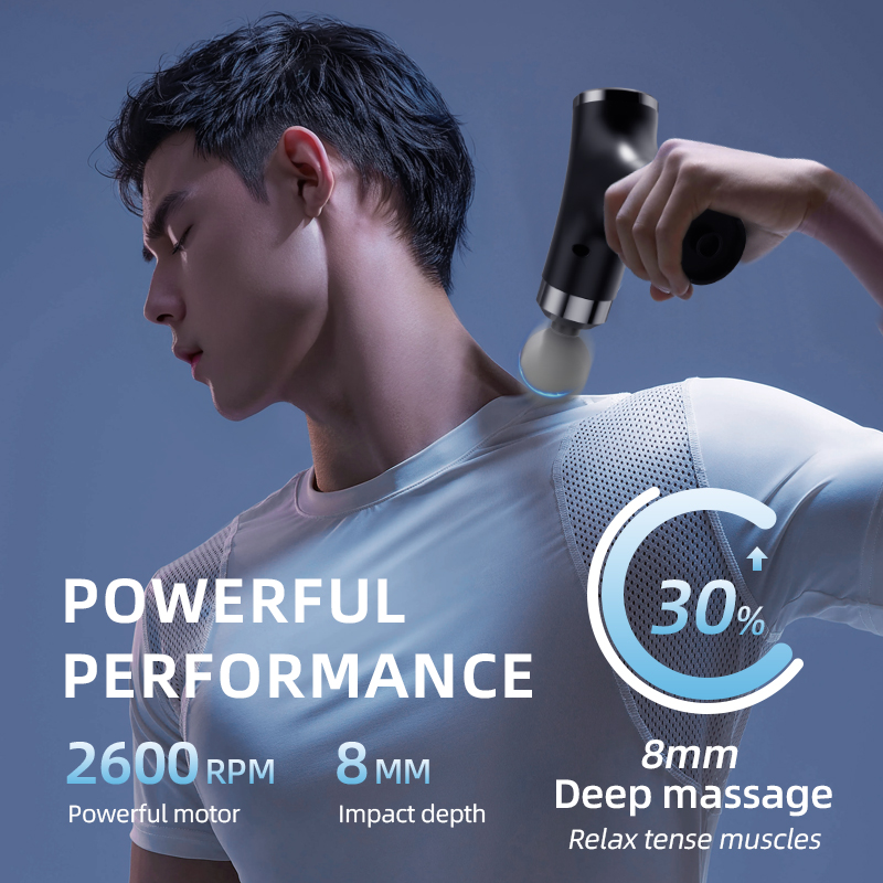多機能インテリジェントマッサージガン、取り外し可能なハンドヘ - Massage Gun のレビューと価格
