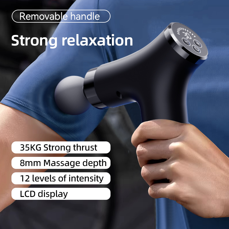 多機能インテリジェントマッサージガン、取り外し可能なハンドヘ - Massage Gun のレビューと価格