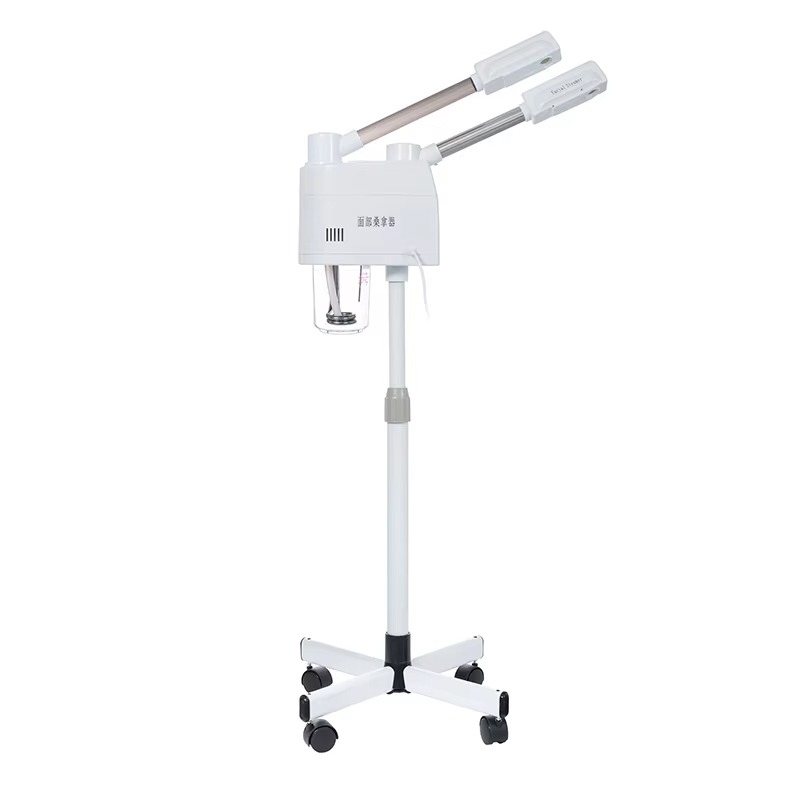 ホワイト2-in-1温冷フェイススチーマー、オゾンフェイスス - Face Steamer のレビューと価格