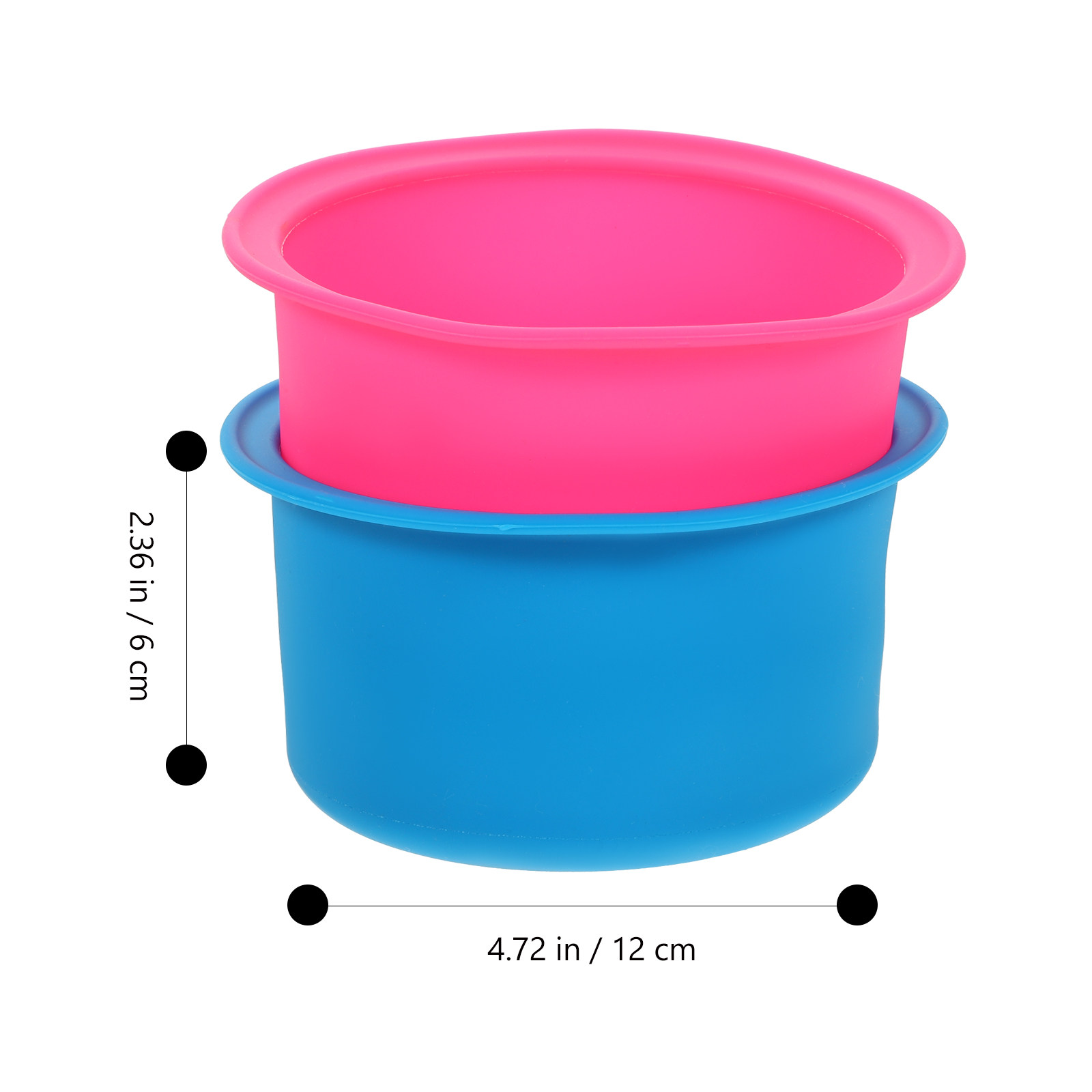 シリコン製ワックスウォーマー用ライナー2個入り。耐熱性があり - Wax Warmer のレビューと価格