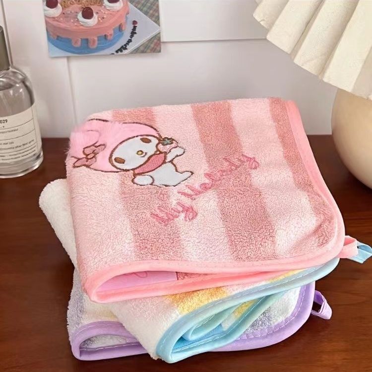 サンリオ スクエアタオル ベビータオル 子供用フェイスタオル - Spa Towel のレビューと価格