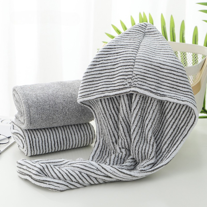 家庭用コーラルベルベット製ドライヘアキャップ。女性用。髪を拭 - Spa Towel のレビューと価格