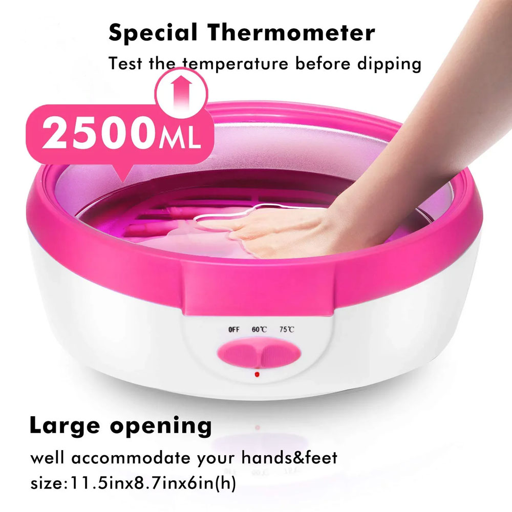 手足用パラフィンワックスマシン、急速加熱ウォーマーアクセサリ - Wax Warmer のレビューと価格