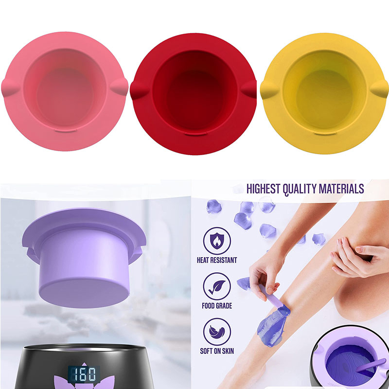 ワックスウォーマー肥厚耐熱シリコンボウル脱毛ワックス交換ポッ - Wax Warmer のレビューと価格