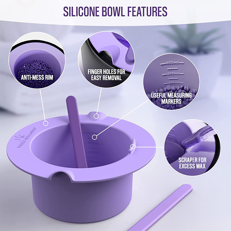 ワックスウォーマー肥厚耐熱シリコンボウル脱毛ワックス交換ポッ - Wax Warmer のレビューと価格