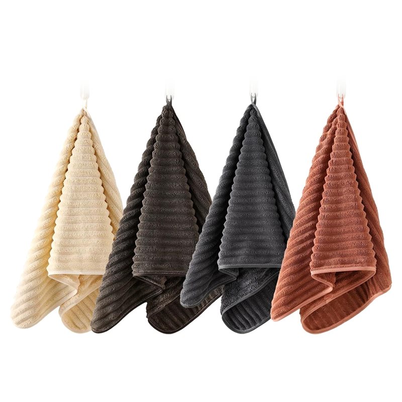ABZV-マイクロファイバーハンドタオル4枚セット 超吸水性 - Spa Towel のレビューと価格