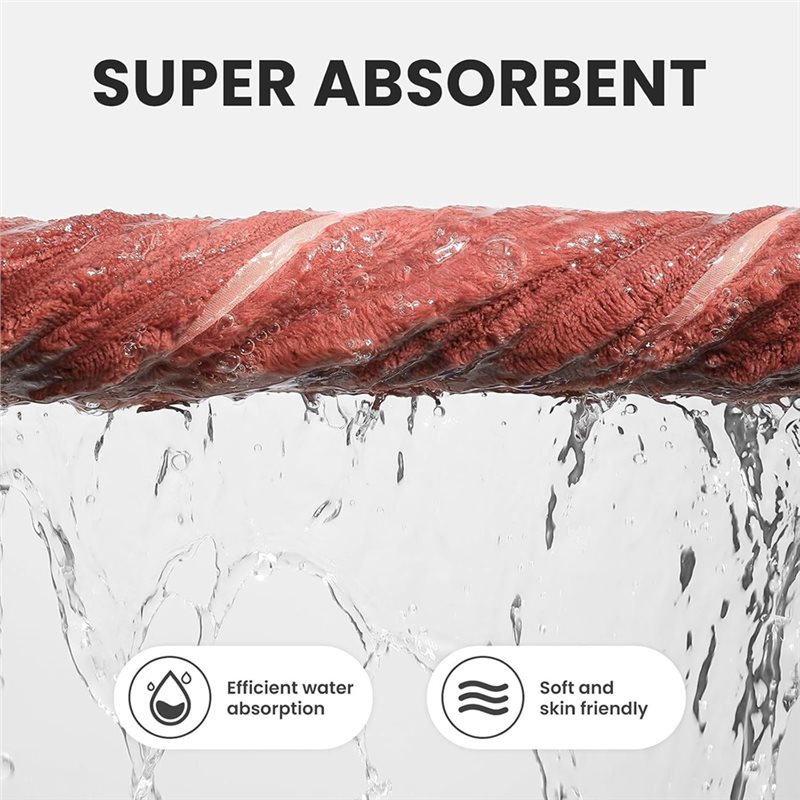 ABZV-マイクロファイバーハンドタオル4枚セット 超吸水性 - Spa Towel のレビューと価格