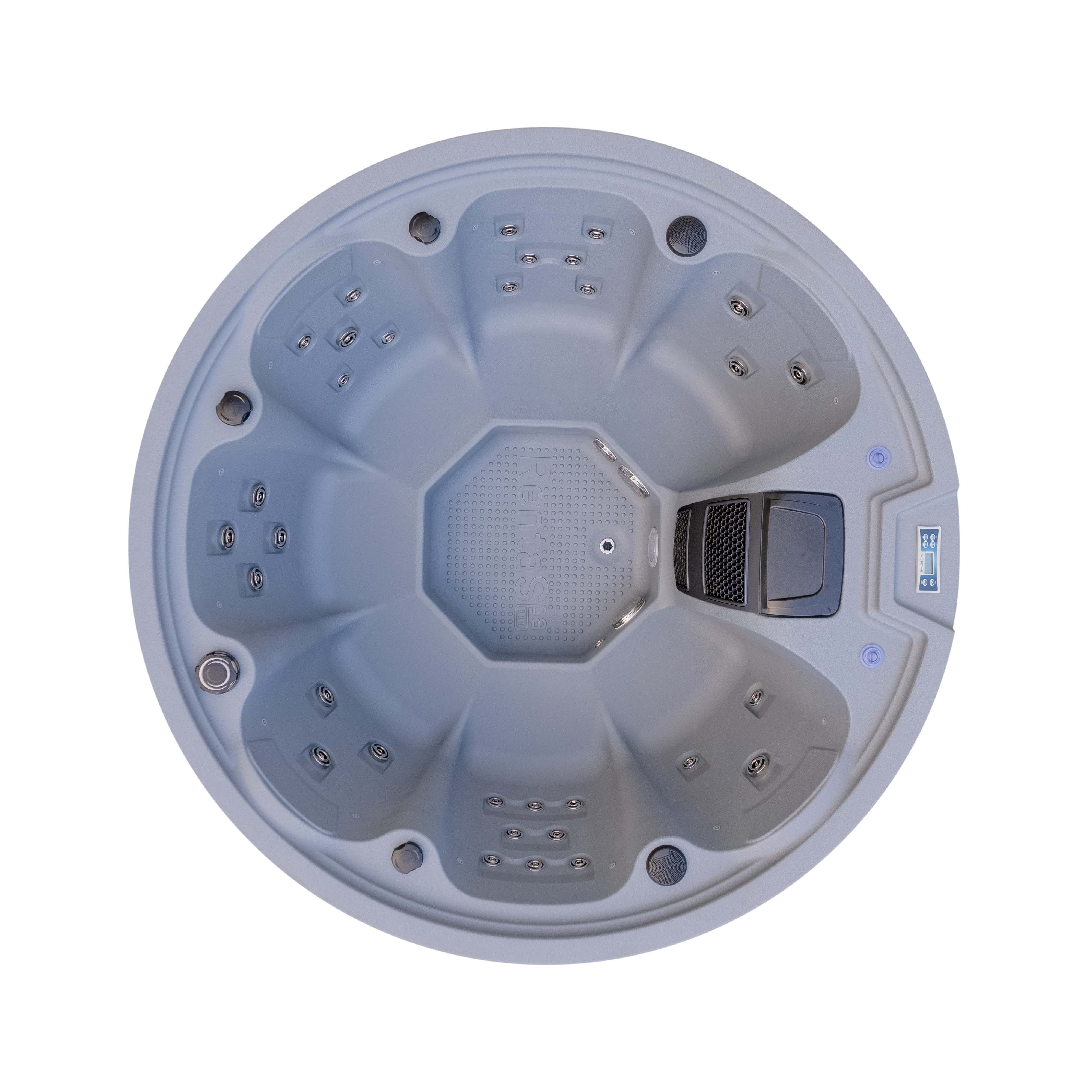 7人用ホットタブ、丸型マッサージスパ、回転成形屋外スパ浴槽、 - Hot Tub のレビューと価格
