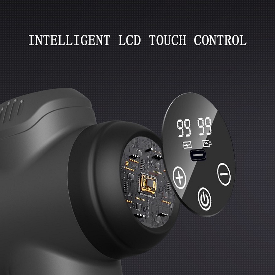 99 レベルマッサージガン筋膜深部筋肉リラックスボディネック - Massage Gun のレビューと価格