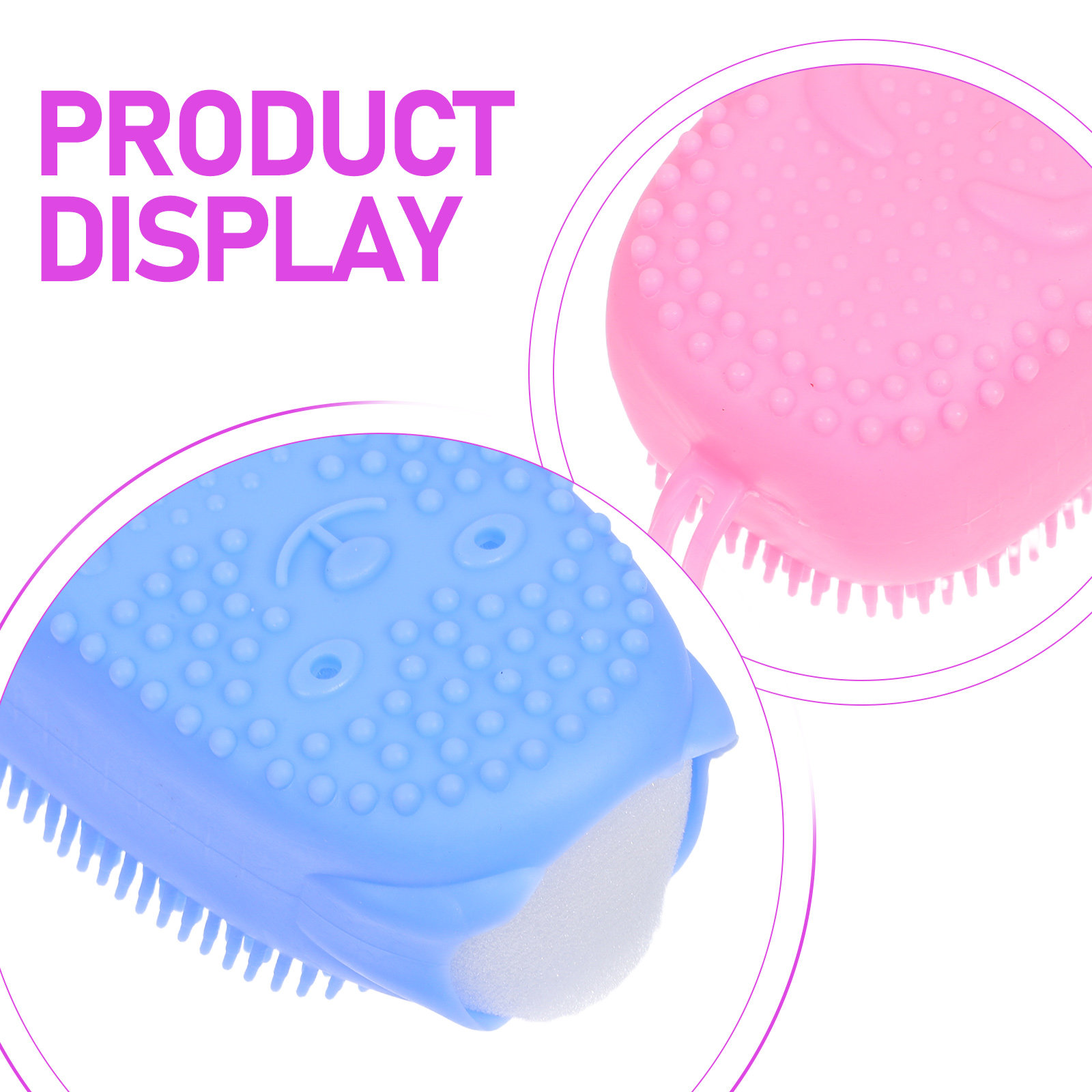 3個入り シリコン製 角質除去ボディスクラバー 両面シャワー - Body Brush のレビューと価格